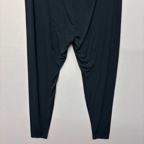 Eileen Fisher Women Pull On Ankle Leggings Size XL X-Large Dark Teal C046 -30 - Picture 16 of 16